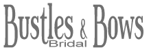 Bustles and Bows Bridal Logo